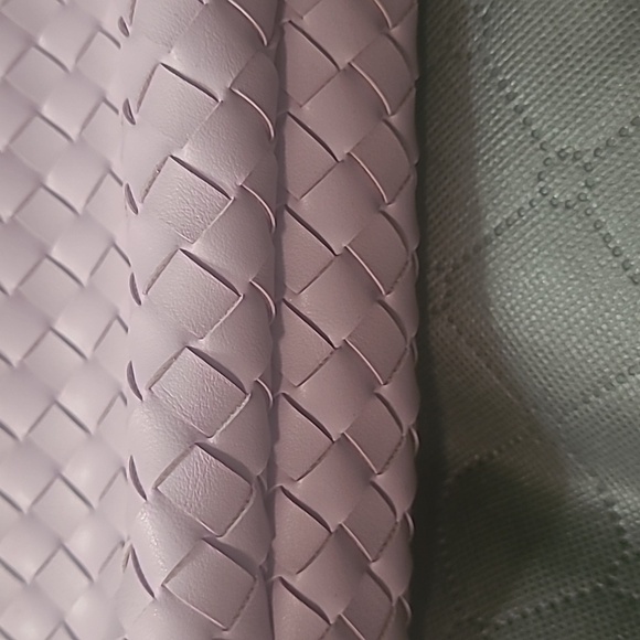 Light Purple Woven Mini Purse - Picture 5 of 7